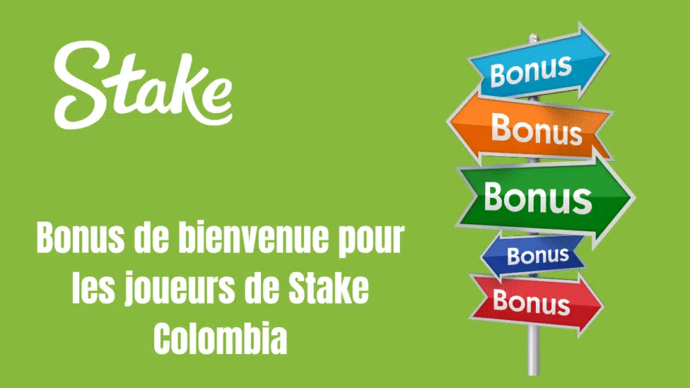 Bonus de bienvenue pour les joueurs de Stake Colombia