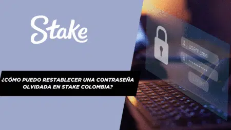 ¿Cómo puedo restablecer una contraseña olvidada en Stake Colombia?