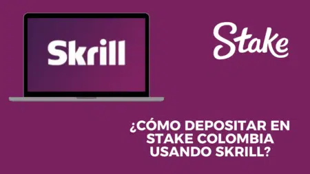 ¿Cómo depositar en Stake Colombia usando Skrill?
