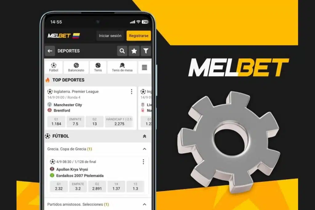 Versión móvil y aplicación Melbet
